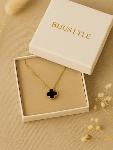 Czterolistna koniczyna naszyjnik