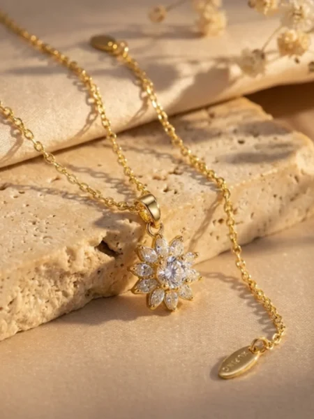 Naszyjnik DIAMOND DAISY - SPRING BLOOM