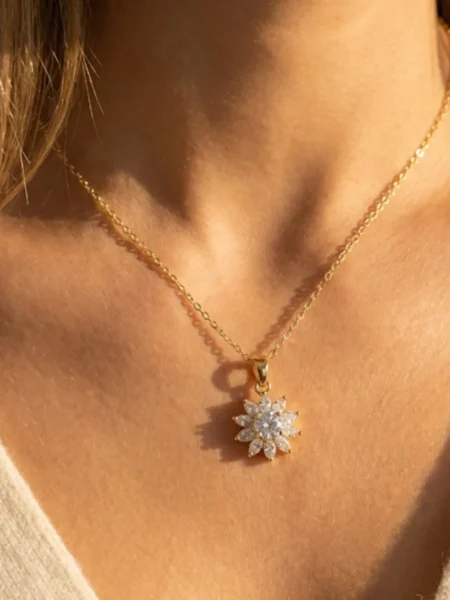 Naszyjnik DIAMOND DAISY - SPRING BLOOM