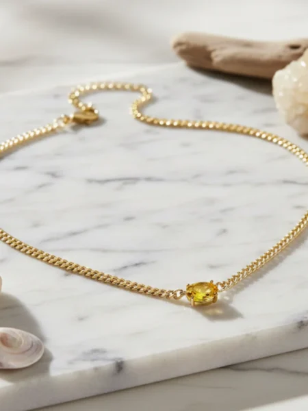 Naszyjnik LIME ENERGY - VITALITY GLOW