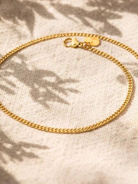 Bransoletka na kostkę SUNSET CURB - CLASSIC GLOW